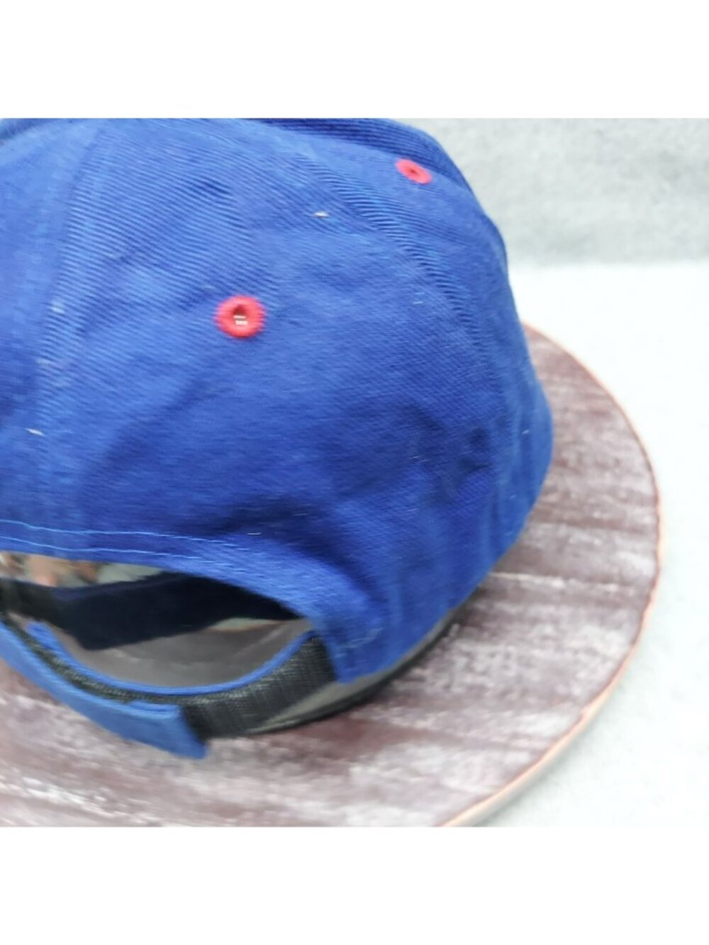 Texas Rangers Adjustable Blue Baseball Cap With Embroidered Logo - Picture 5 of 14